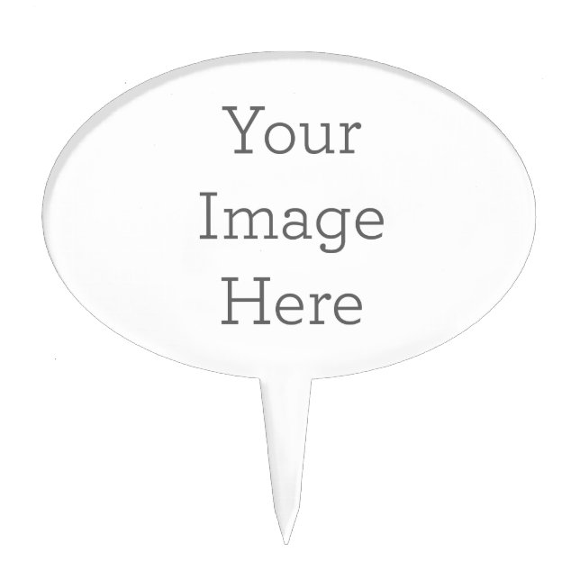 Create Your Own Cake Topper (Front)