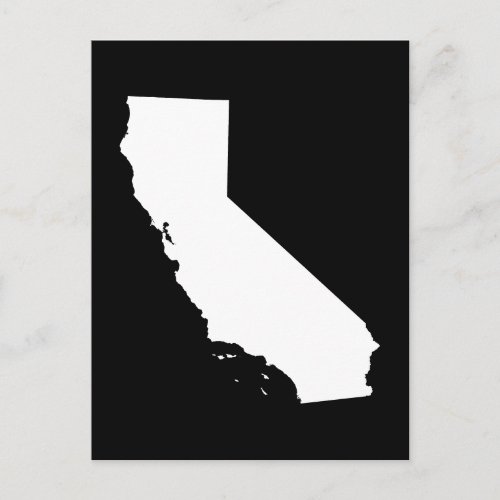 Create Your Own California Moving Announcement Postcard