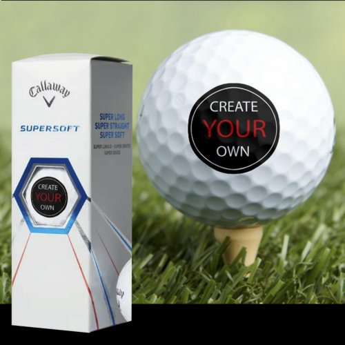 Create Your Own Callaway Super _ branded  Custom Golf Balls