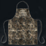 Create Your Own Camouflauge Apron<br><div class="desc">Take command of the grill with this personalized camouflage “Grill Sergeant” BBQ apron! Featuring a bold military-inspired camo pattern, custom monogram, and your name, this apron is the ultimate gift for backyard chefs, tailgate warriors, and barbecue lovers. Perfect for Father’s Day, birthdays, or cooking outdoors all year round, this rugged...</div>