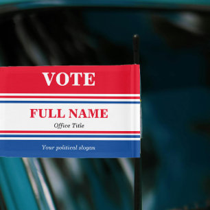 Create Your Own Campaign Car Flag