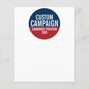 Create Your Own Campaign Gear Flyer
