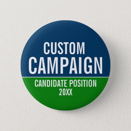 Create Your Own Campaign Gear _ Green and Blue Button