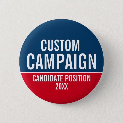 Create Your Own Campaign Gear _ Red and Blue Button