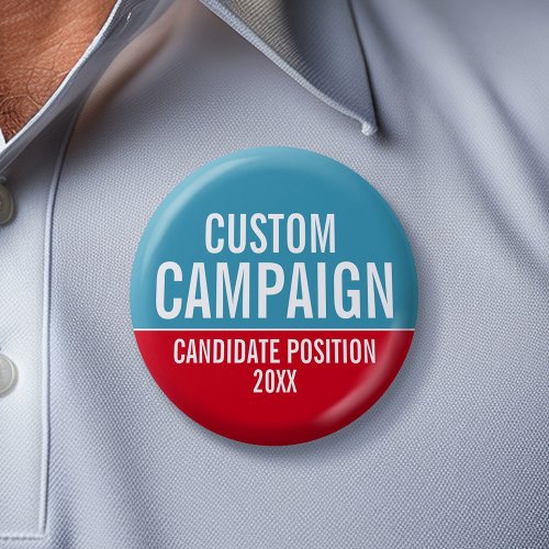 Create Your Own Campaign Gear _ Red and Teal Button