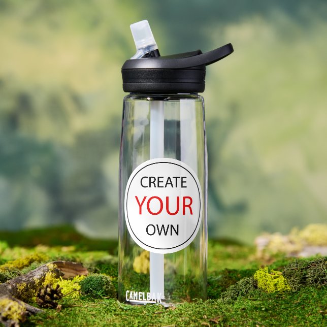 Create Your Own Camping - personalised / Custom Water Bottle (Outdoor)