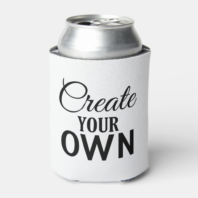 Create Your Own Can Cooler (Can Front)