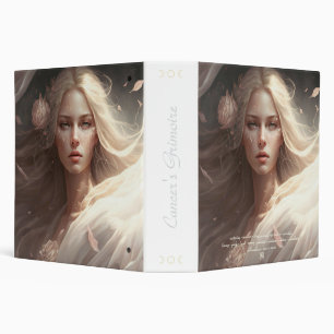 Create Your Own Cancer Sun Sign Zodiac Goddess 3 Ring Binder