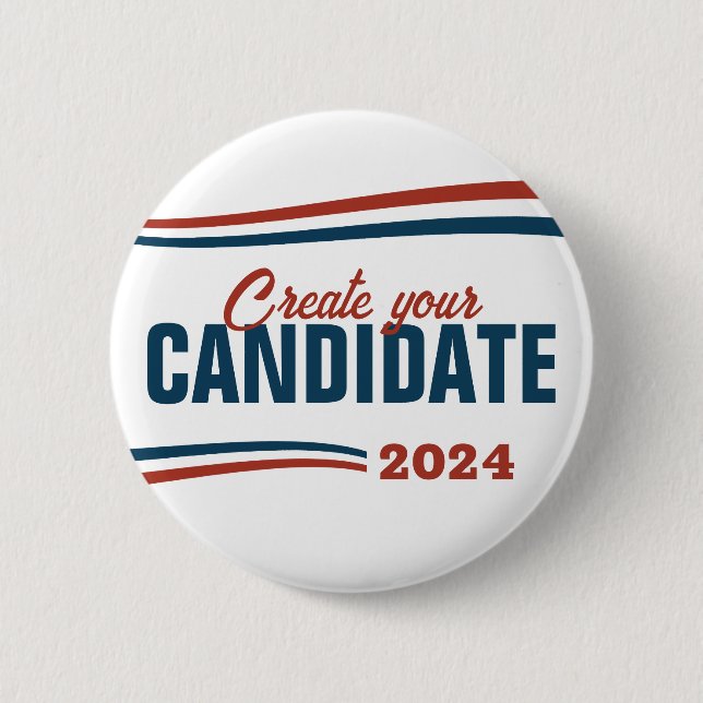 Create Your Own Candidate Button (Front)