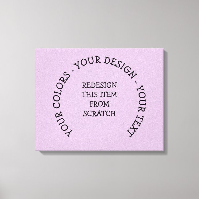 Create Your Own Canvas Print (Front)