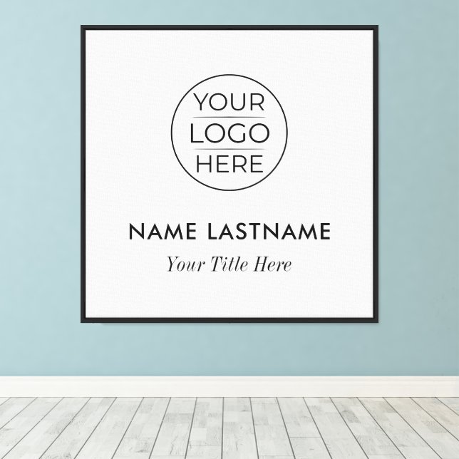Create Your Own Canvas Print (Insitu(Wood Floor))