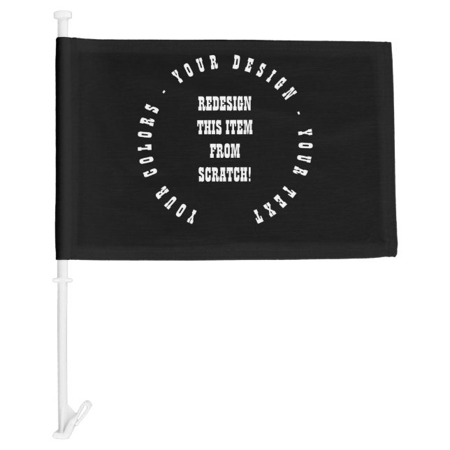 Create Your Own Car Flag (Front)
