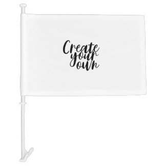 Create Your Own - Car Flag