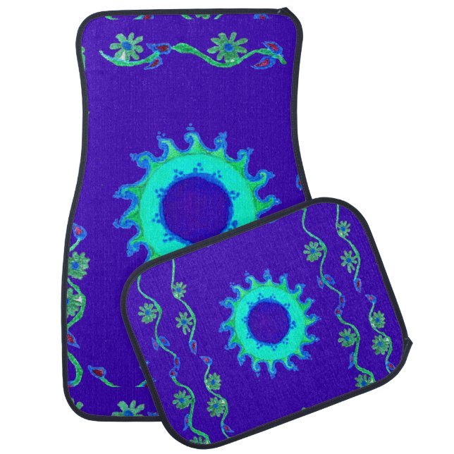 Create your own car floor mat (Set)