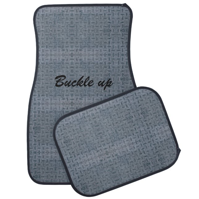 Create your own car floor mats (Set)