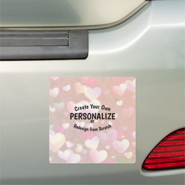 Create Your Own Car Magnet (In Situ)