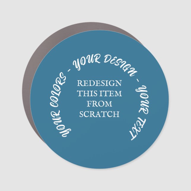 Create Your Own Car Magnet (Front)