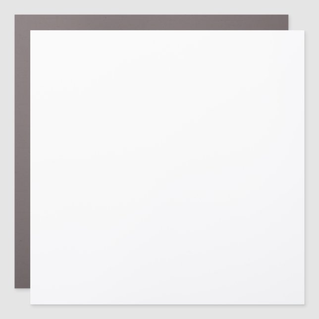 Create Your Own Car Magnet (Front)