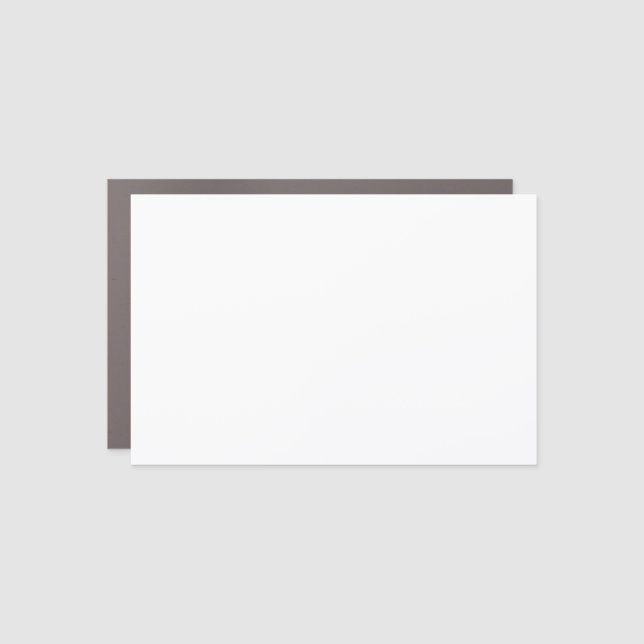 Create your own car magnet (Front)