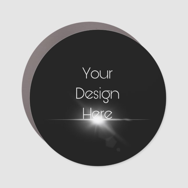 Create Your Own Car Magnet (Front)