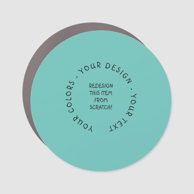 Create Your Own Car Magnet (Front)