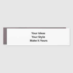 Create Your Own Car Magnet
