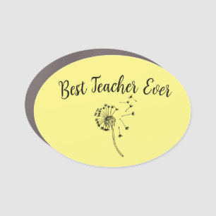 Create Your Own Car Magnet - Best Teacher Ever