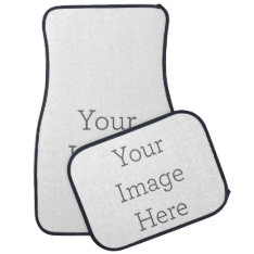 Protect Your Car Floor With A Customizable Set Of Car Mats