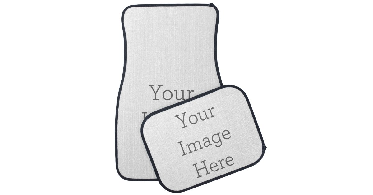 Create Your Own Car Mat Set Zazzle