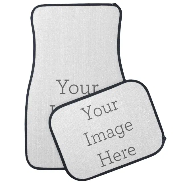 Create Your Own Car Mats Full Set (set of 4) Zazzle
