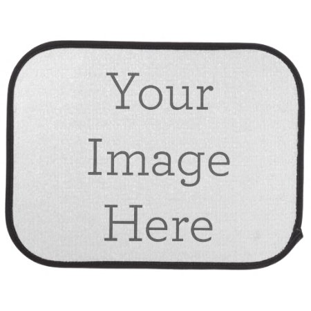Create Your Own Car Mats (rear) (set Of 2)
