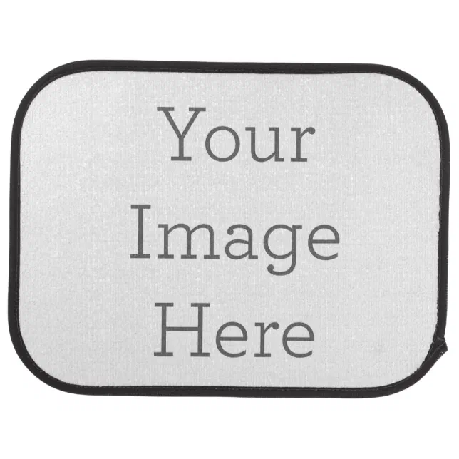 Create Your Own Car Mats (Rear) (set of 2) Zazzle