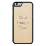 Create Your Own Carved Maple iPhone 6 Bumper Case