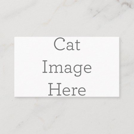 Create Your Own Cat Business Card