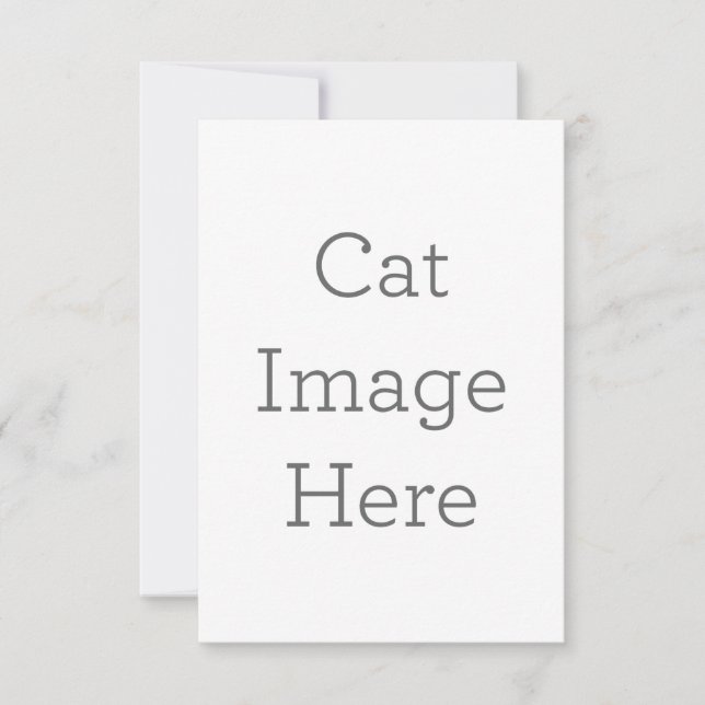 3.5" x 5" Flat Thank You Card (Front)