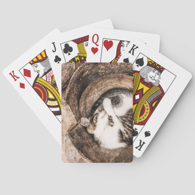 Create Your Own - Cat Nap Poker Cards (Back)