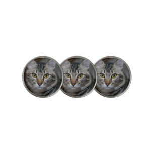Create Your Own Cat Pet Photo Custom Picture Golf Ball Marker