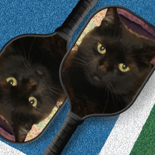 Create Your Own Cat Photo Cute Pickleball Paddle