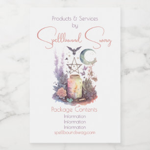 Create Your Own Celestial Altar Food Label