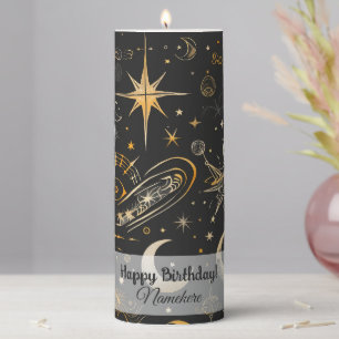Create Your Own Celestial Chaos Pillar Candle