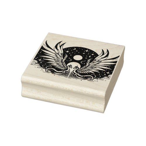 Create Your Own Celestial Dragon Portal Rubber Stamp