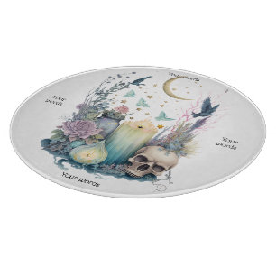 Create Your Own Celestial Gothic Glass Altar Board