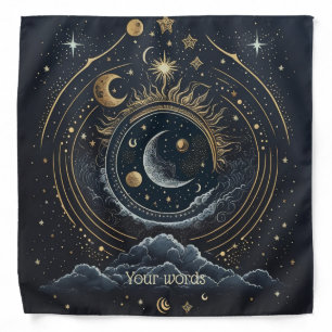 Create Your Own Celestial Landscape Lunar Bandana
