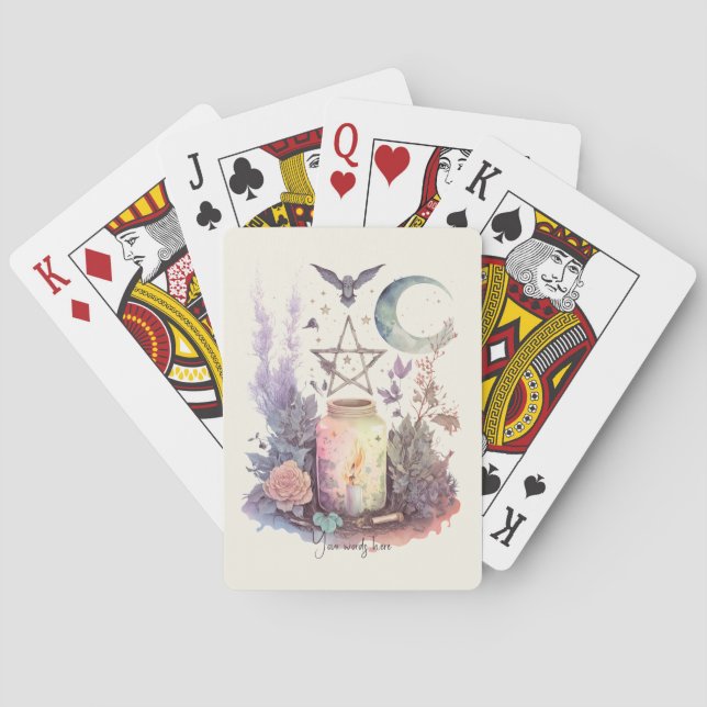 Create Your Own Celestial Poker Cards (Back)