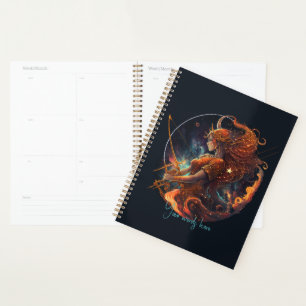 Create Your Own Celestial Sagittarius Zodiac Planner