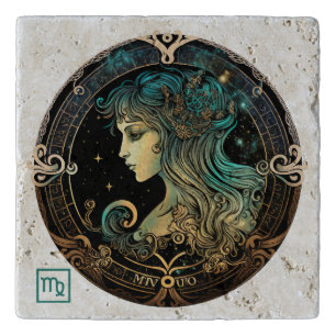 Create Your Own Celestial Virgo Zodiac Trivet