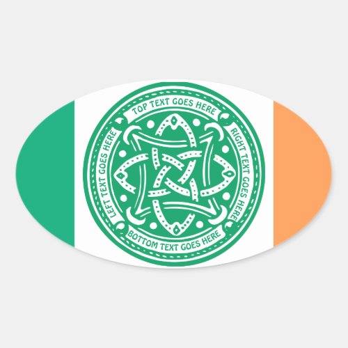 Create Your Own Celtic Knot Shamrock Green Irish
