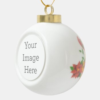 Create Your Own Ceramic Ball Bell Ornament by zazzle_templates at Zazzle