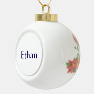 Create Your Own Ceramic Ball Ornament (Bell)