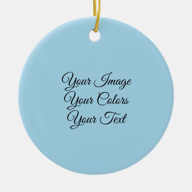 Create Your Own Ceramic Ornament (Front)